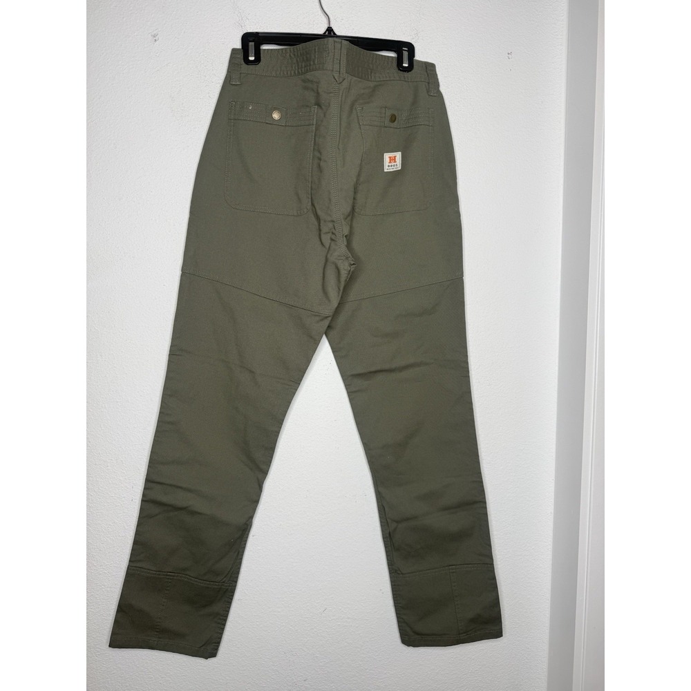 Howler Bros Men's ATX Work Pants Isotaupe Green Size 33 X 32 Cordura